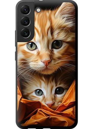 Чехол на samsung galaxy s22 plus котики 2 tpu fch_0173085