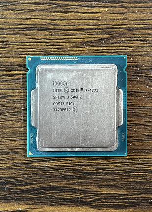 Процессор intel core i7-4771 4 ядра 8 потоков lga1150 до 3.9 ггц б/у