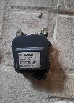 Сервопривод заслонки печки audi a6 c5 vag 4b1820511c / bosch 0132801129
