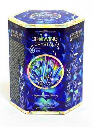 Набор для проведения опытов "growing crystal (выращивание кристаллов)" (укр)