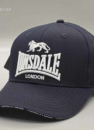 Чоловіча кепка lonsdale london у квітах, чоловіча бейсболка, головні убори, брендова кепка, модна кепка синій