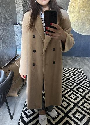 Пальто шубка zara