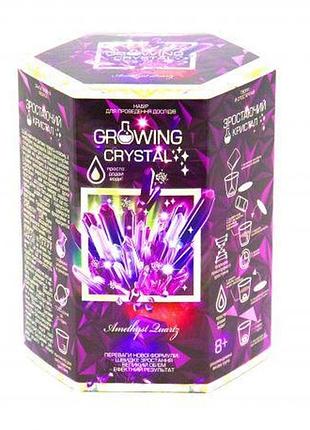 Набор для проведения опытов "growing crystal (выращивание кристаллов)" (укр)