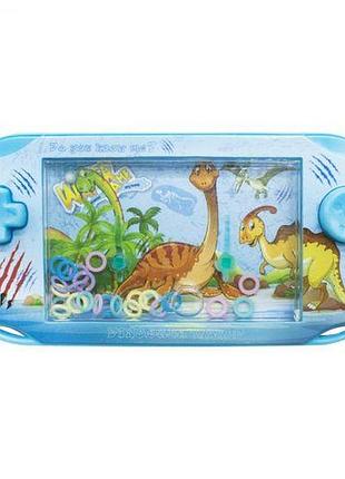 Водяная игра "колечки", синий