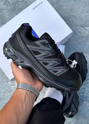 Мужские черные термо кроссовки salomon xt-6 с мембраной, зимние повседневные легкие мужские термо кроссовки саломон до - 15 градус 43