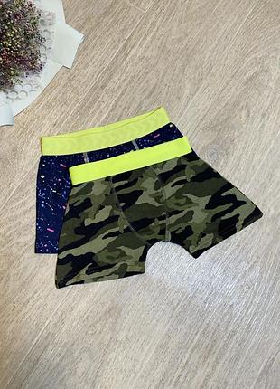 Набір дитячих трусів боксерів для хлопчика primark 104 см в двох кольорах
