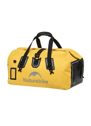 Водонепроницаемая дорожная сумка naturehike cnk2450xb015, 90 л, желтая