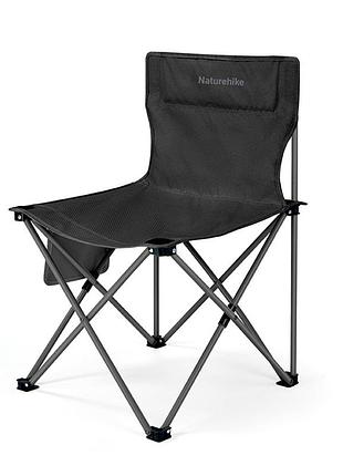 Кресло складное naturehike shan lan t01 cnk2550jj025, сталь, черный
