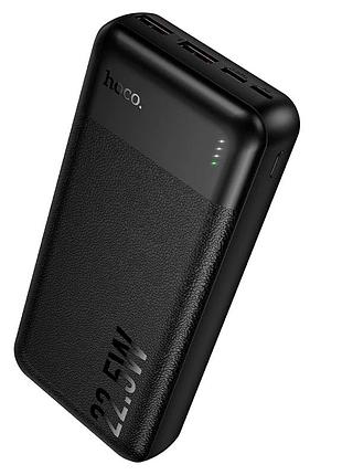 Зовнішній акумулятор hoco j159a essence 22.5w+pd20w fully compatible power bank(20000mah) black