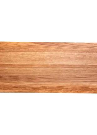 Кухонная разделочная доска деревянная 30×45 см прямоугольная lugi c35w300450d