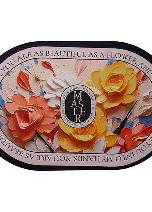 Килимок діатомітовий універсальний beautiful flowers 58*38 см з ефектом 3-d hp-42-55
