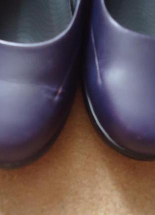 Яркие кожаные туфли моделирующие фигуру2 фото