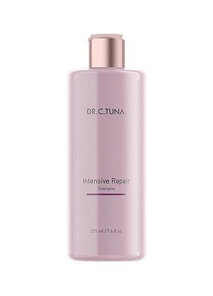 Відновлювальний шампунь для волосся для інтенсивного догляду intensive repair dr. c. tuna, 225 мл
