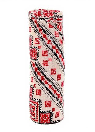Салфетки в рулоне вышиванка 25×25 см из микрофибры красный colorful home 515-12-60r