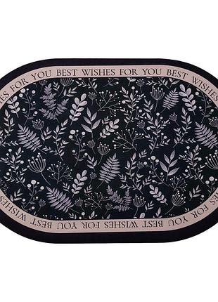 Килимок діатомітовий botanic oval 58*38 см універсальний hp-42-54