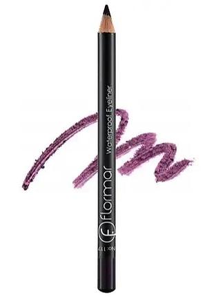 Водостійкий олівець для очей flormar waterproof eyeliner №117