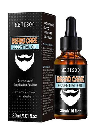 Натуральна олія для догляду та росту бороди mejisoo beard care essential oil (30 мл)
