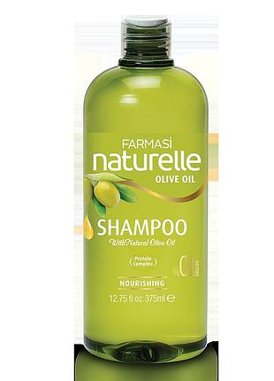 Шампунь з оливковою олією naturelle olive oil farmasi 360 мл