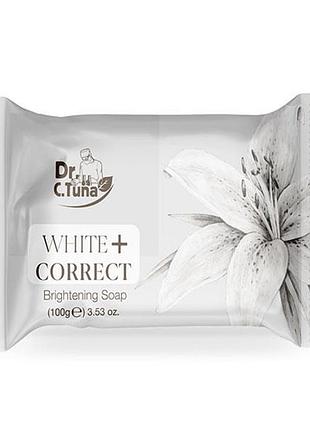 Отбеливающее мыло для лица white+ correct