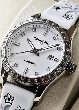Carnival luiza white flower, 2 ремінці