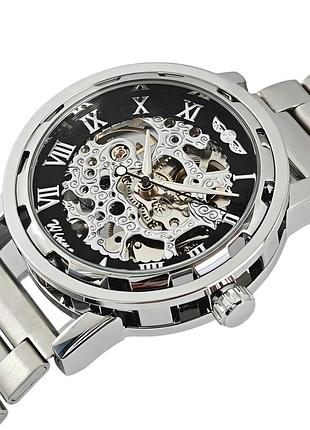 Winner black pure silver, 2 ремінці
