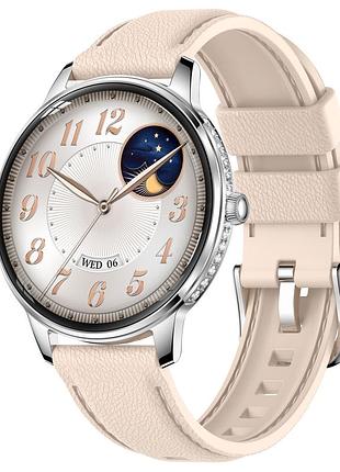 Smart brilliant slim silver rubber, 2 ремінці