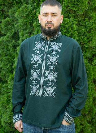 Мужская вышиванка «украинский орнамент» 4xl