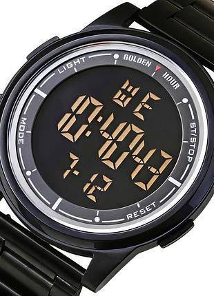 Goldenhour water metal black, 2 ремінці