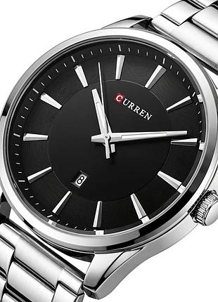 Curren panama silver metal, 2 ремінці