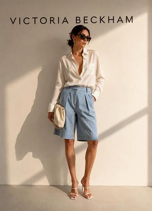 Victoria beckham шорти бермуди преміум коштовного бренду