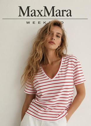 Max mara weekend базова футболка у смужку