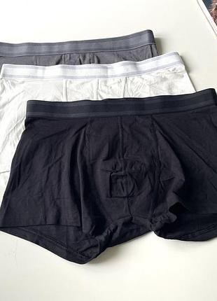 3 шт комплект боксерів труси чоловічі primark
