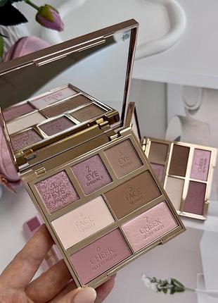 Палетка для макіяжу  hollywood instant look in a palette pretty glowing beauty