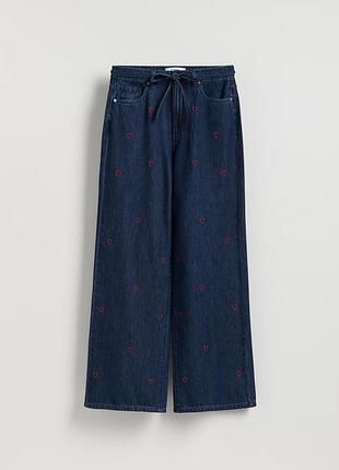 Джинси reserved wide leg