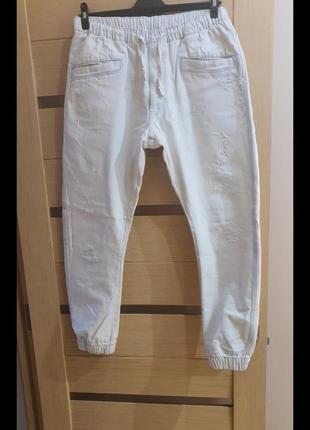 G-star raw, джинсы,белые, размер 36/32