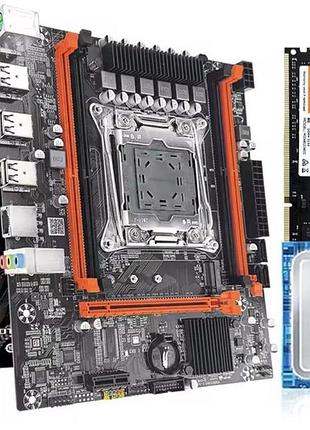 Комплект x99 / mougol sy-x99 d4-kn lga 2011-3 / intel xeon e5-2680v4 3.3 ghz / 16gb ddr4