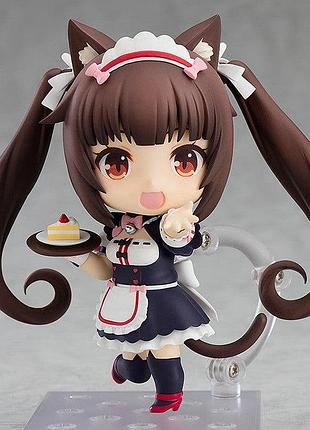 Подвижная фигурка nendoroid чокола миназуки 1238 нендороид с аниме кошачий рай nekopara