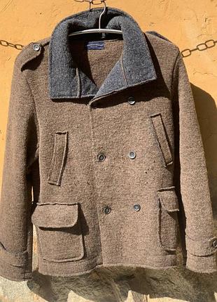 Department military italy пальто,жакет шерсть,xl.