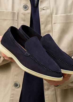 Loro piana dark blue 7