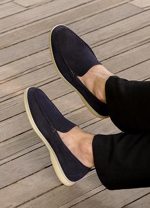 Loro piana dark blue 5