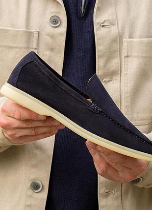 Loro piana dark blue 6