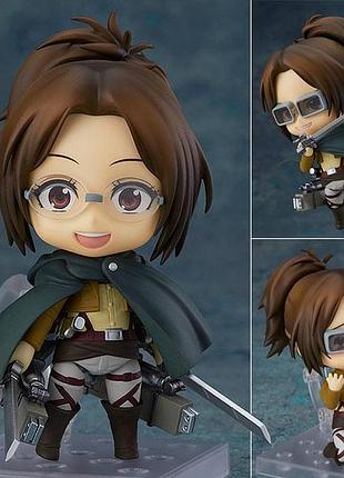 Сборная подвижная фигурка нендороид 1123 nendoroid ханджи зоэ из аниме атака титанов / attack on titan
