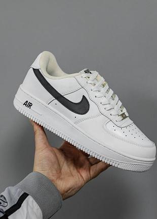 Чоловічі білі кросівки nike air force 1 low white х найк ейр форс 44