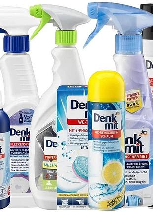 Набір для прибирання від denkmit з семи засобів
