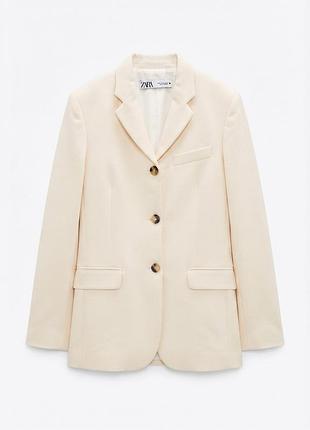 Блейзер женский текстурированный zara l