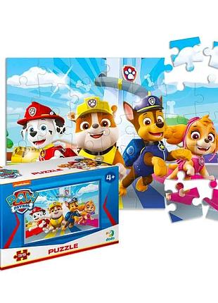 Мини-пазл "paw patrol" - приключения щенков (35 элементов)