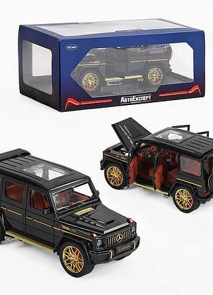 Джип металопластиковий gt - 8288 у масштабі 1:24 з деталізацією, інерцією, світловими та звуковими ефектами