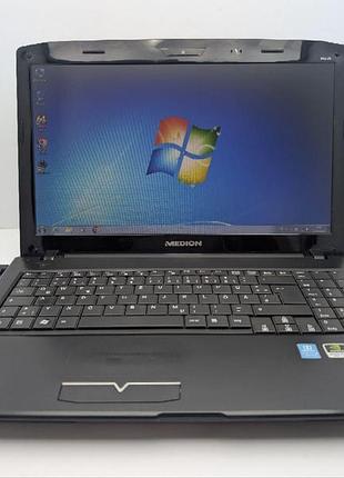 Ноутбук medion p6624/intel i3-370m/6gb-ddr3/hdd-320gb/nvidia ge force gt 425m 1gb/15.6" hd led б/в