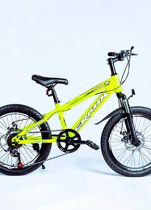 Спортивний дитячий велосипед corso cr-20736 20 дюймів для активного відпочинку