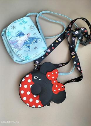 Сумочка для девочки ледяное сердце эльза, мышка минные disney